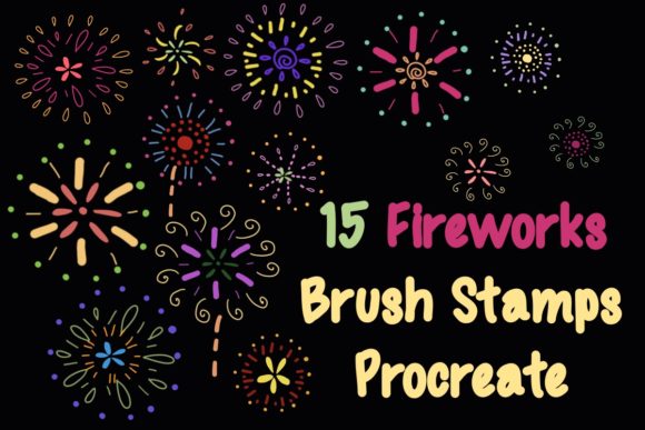 Elevating Digital Art with Fireworks Decoration Procreate Brushes