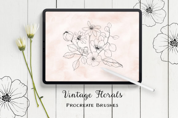 Elevating Digital Artistry: The Strategic Value of Vintage Florals Procreate Brushes