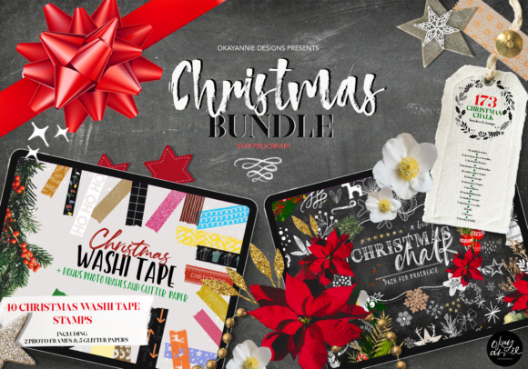 Elevating Holiday Digital Artistry: The Strategic Value of the Christmas Procreate Brushes Bundle
