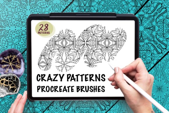 Evaluating Crazy Patterns Brushes for Procreate for Digital Illustration