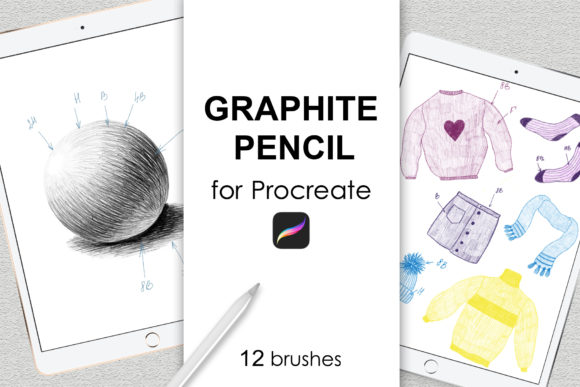 Evaluating Graphite Pencil Procreate Brushes for Digital Sketching