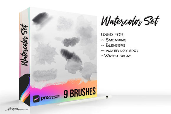 Master Digital Painting with Procreate Watercolor Brushes