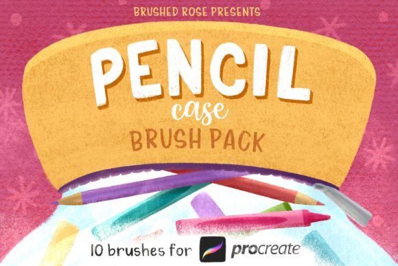Master Digital Sketching with Procreate Brush Pack Colored Pencil, C