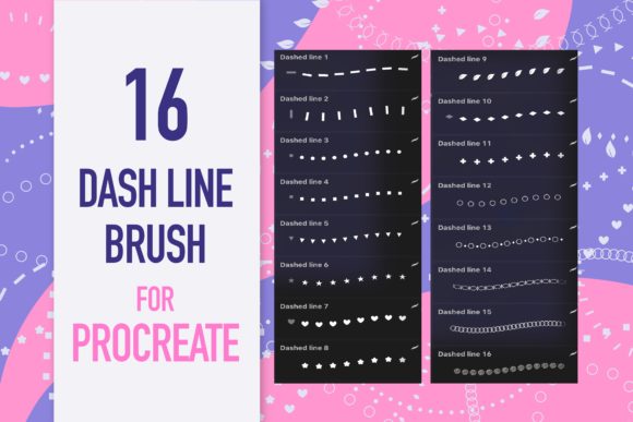 Mastering Dash Line Brushes for Procreate