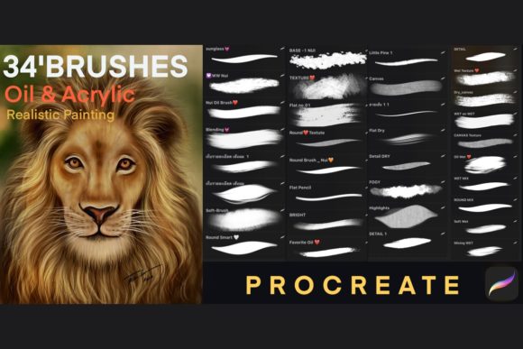 Mastering Digital Impasto: A Comprehensive Guide to the Procreate Oil Painting Brush and 36 Oil Brushes Set