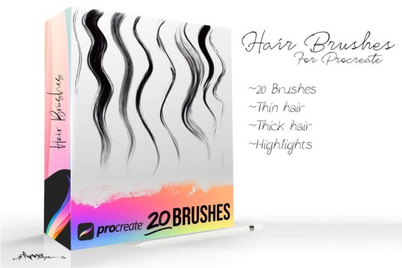 Mastering Realistic Hair in Procreate