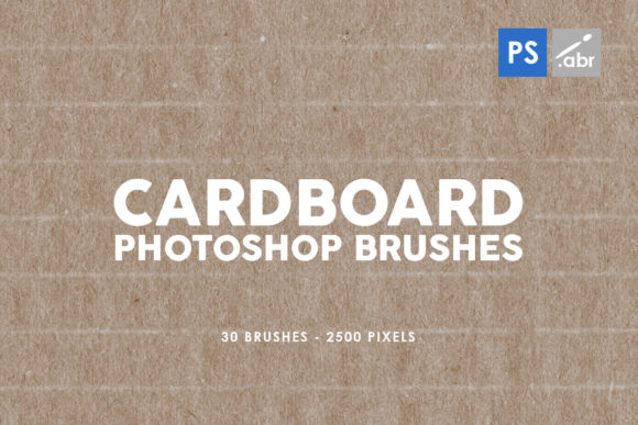 Transforming Digital Art with 30 Cardboard Photoshop Brushes 2