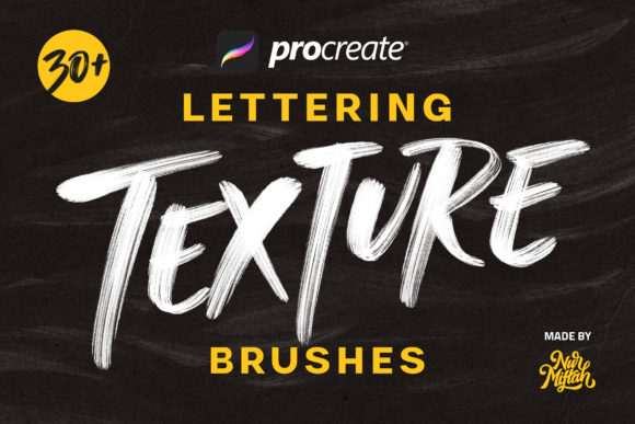Unlocking Artistic Depth with Procreate Lettering Texture Brushes