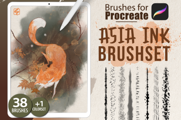 Unlocking Grunge Aesthetics: A Deep Dive into Procreate Asia Ink Brushes for Digital Illustration